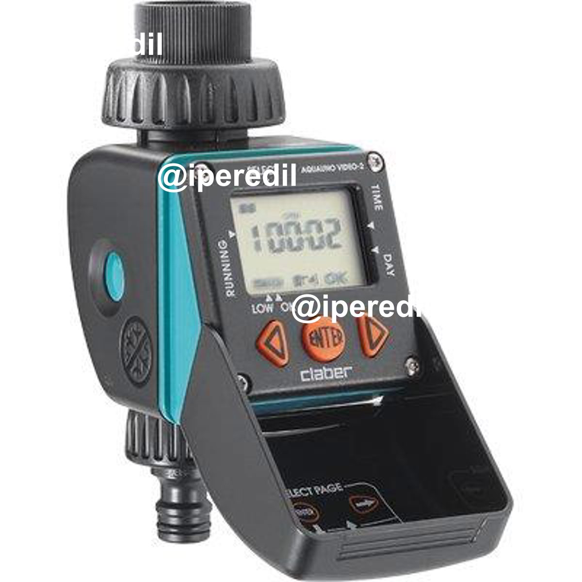 CENTRALINA IRRIGAZIONE AQUAUNO VIDEO-2 CLABER INNESTO RAPIDO 3/4F 1XTRANSISTOR VOLT 9 SELF 8428