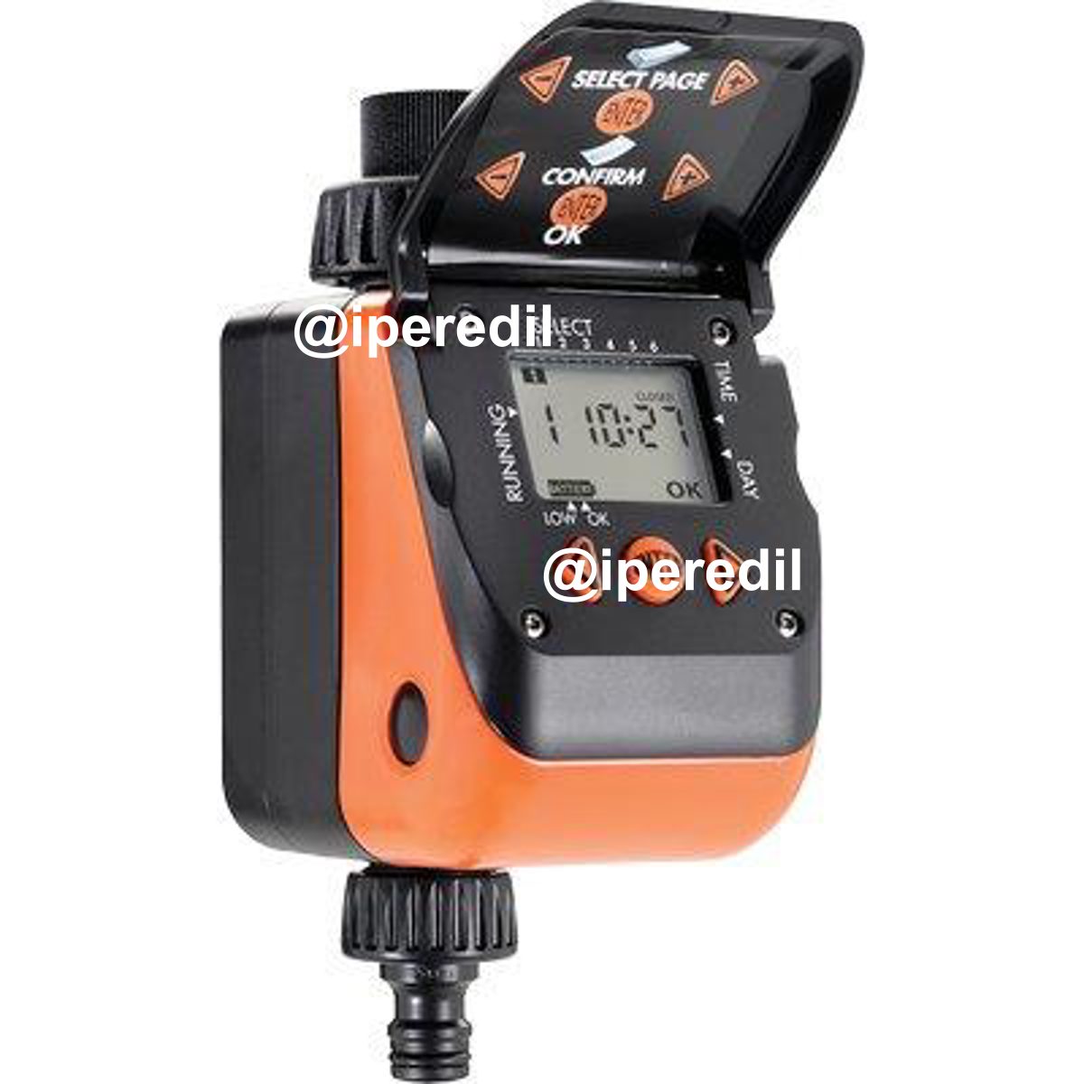 CENTRALINA IRRIGAZIONE AQUAUNO VIDEO-6 PLUS CLABER INNESTO RAPIDO 3/4F 1XTRANSISTOR VOLT 9 SELF 8413