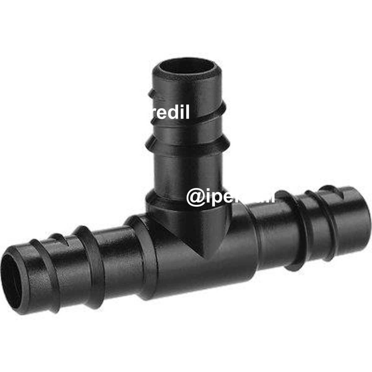 TEE PORTAGOMMA TUBO PN SELF CLABER RAINJET 91071 1/2 CF=PZ 2