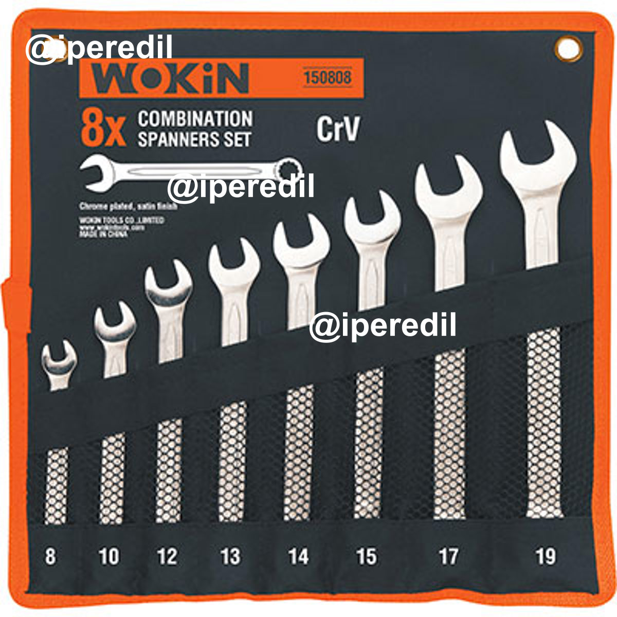 CHIAVI COMBINATE SERIE 150808 WOKIN MM 8/19 CF=PZ 8