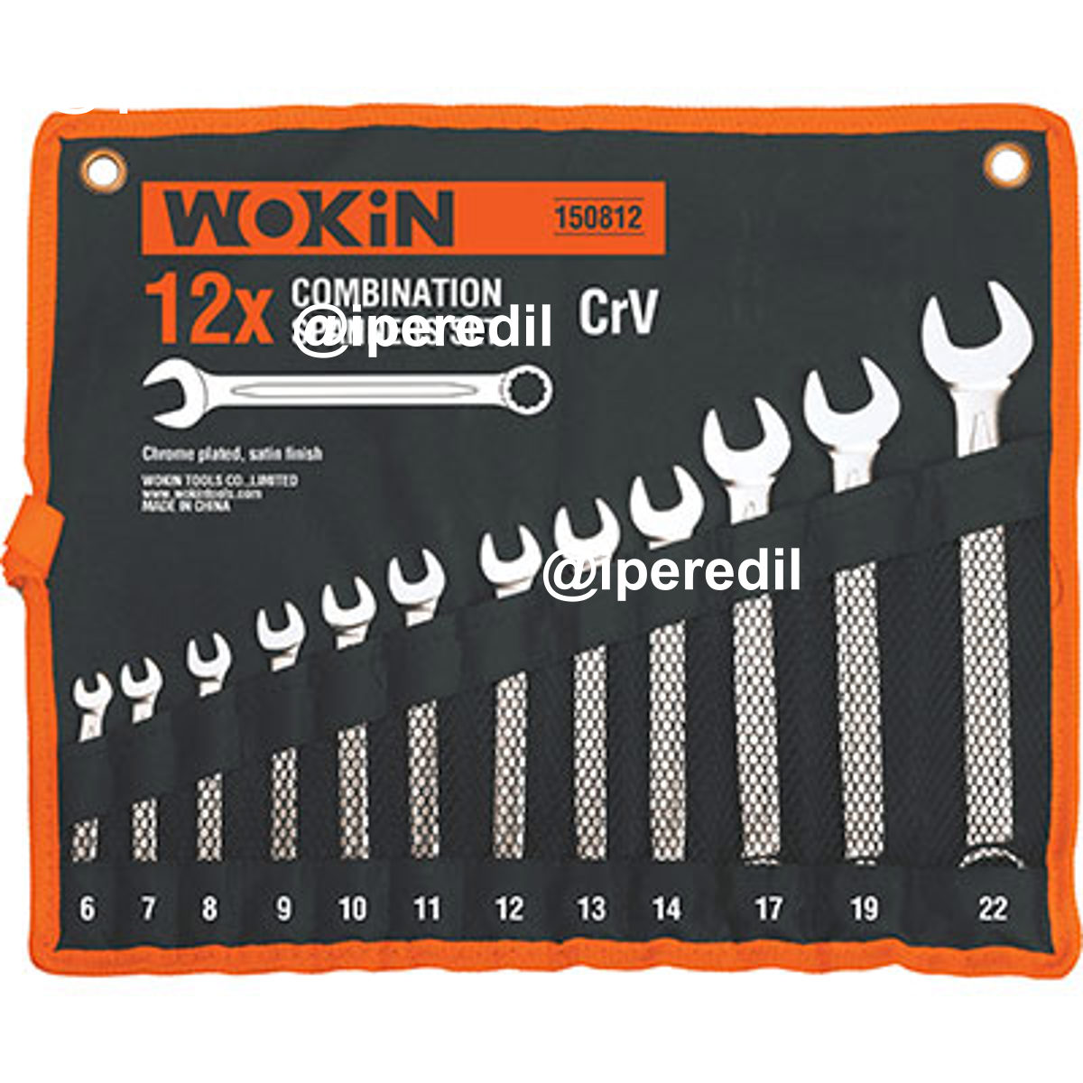 CHIAVI COMBINATE SERIE 150812 WOKIN MM 6/22 CF=PZ 12