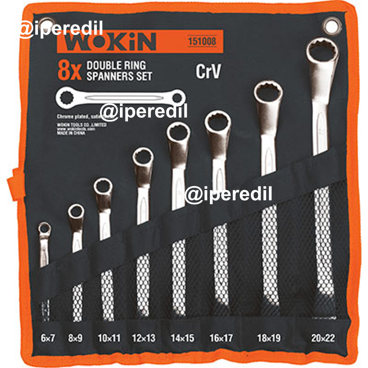 CHIAVI POLIGONALI SERIE 151008 WOKIN MM 6/22 CF=PZ 8 - 07000102