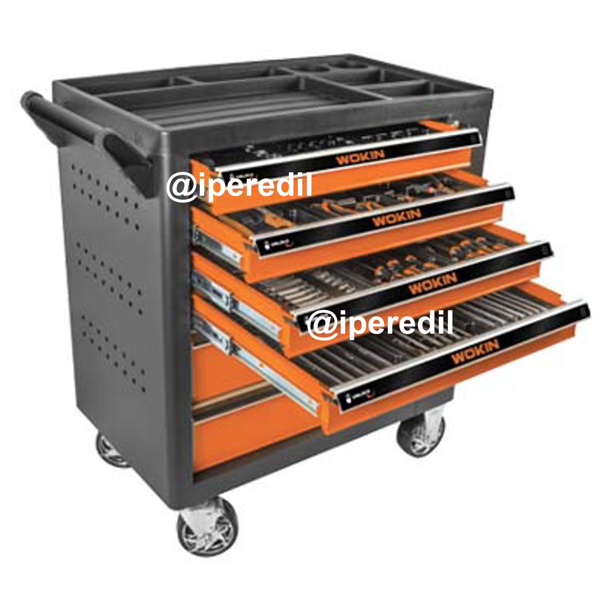CARRELLO PORTAUTENSILI PIENO 901510 WOKIN CF=PZ 163 CM 84X46,5 H.CM 88,5 - 07002351
