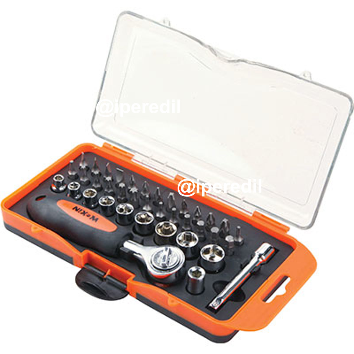 CHIAVI A BUSSOLA + INSERTI+ CRIC 1/4 206638 WOKIN MM 5-13 TA3-6 PH0-3 PZ0-3 HEX2-6 T10-40 CF=PZ 38 - 07002568
