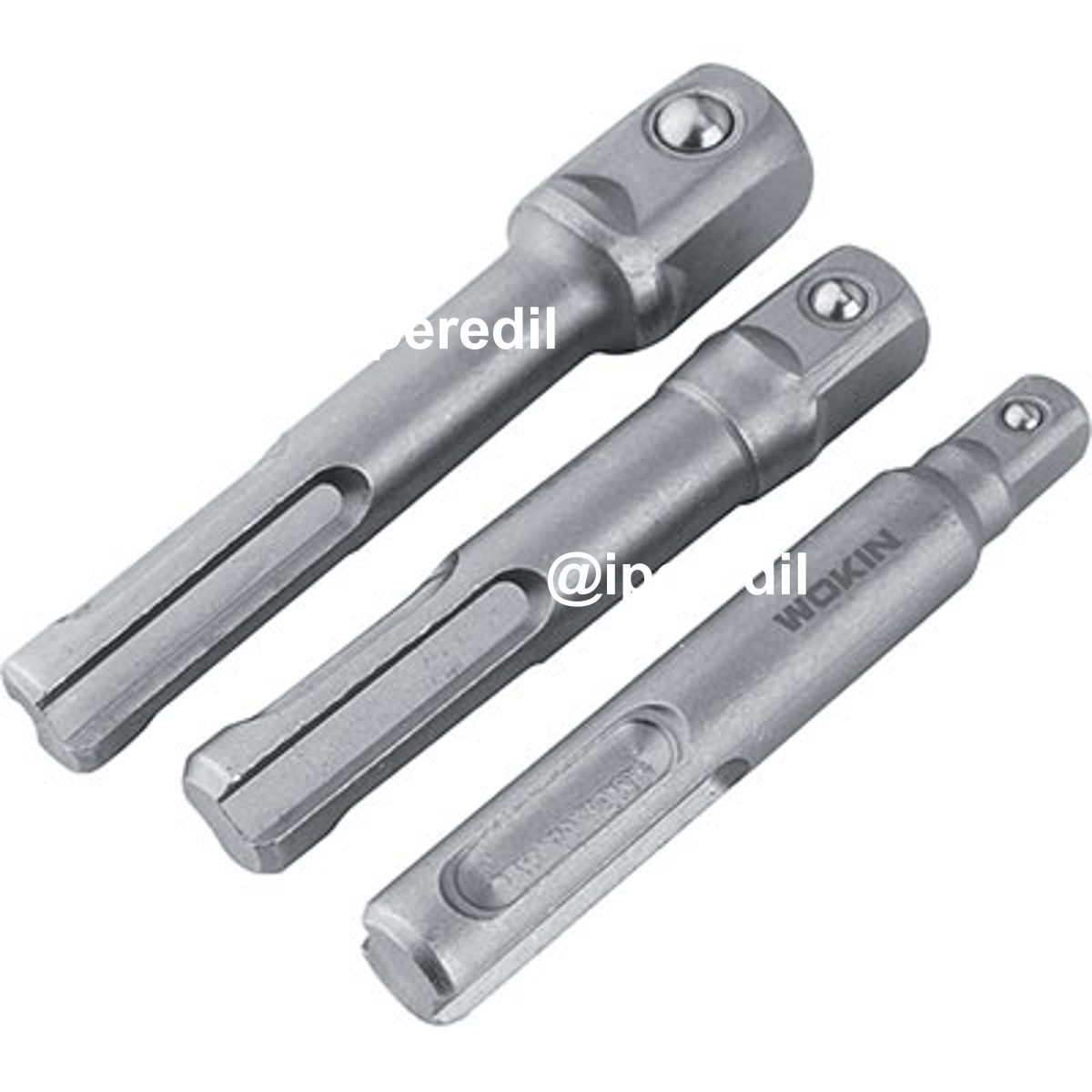 ADATTATORI PORTABUSSOLA SDS PLUS 222903 WOKIN 1/4+3/8+1/2 CF=PZ 3