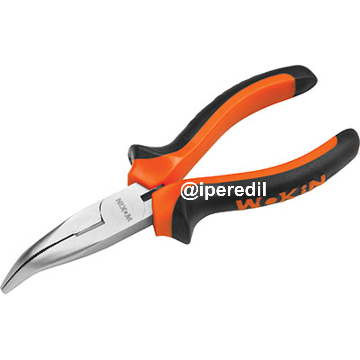 PINZA BECCHI MEZZOTONDI PIEGATI 1003 WOKIN MM 160 100306