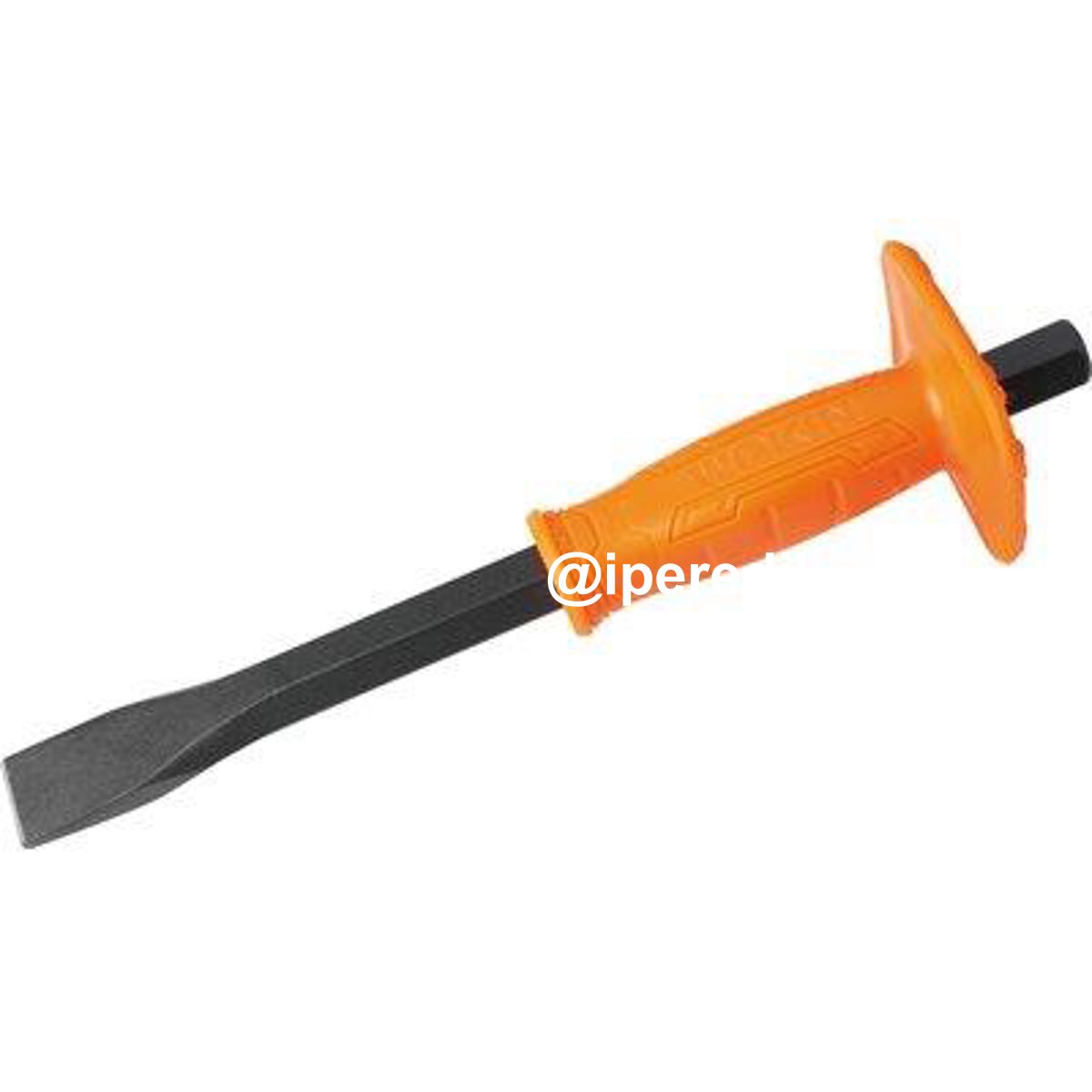 SCALPELLO MURATORE A TAGLIO + SALVAMANO 2551 WOKIN ACCIAIO FORGIATO MM 250X16X22 255110