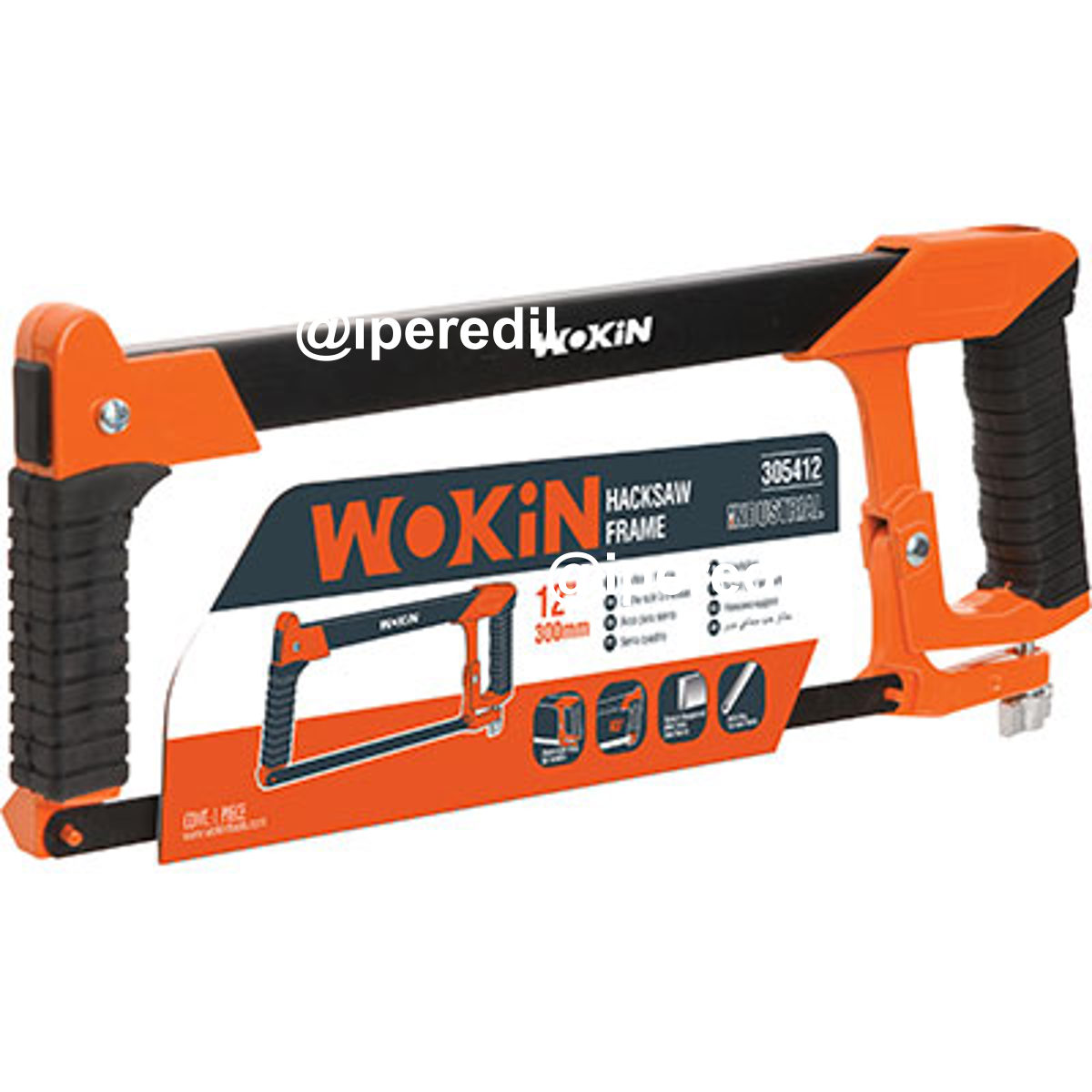SEGHETTO A FERRO ULTRA 305412 WOKIN ALLUMINIO MM 300