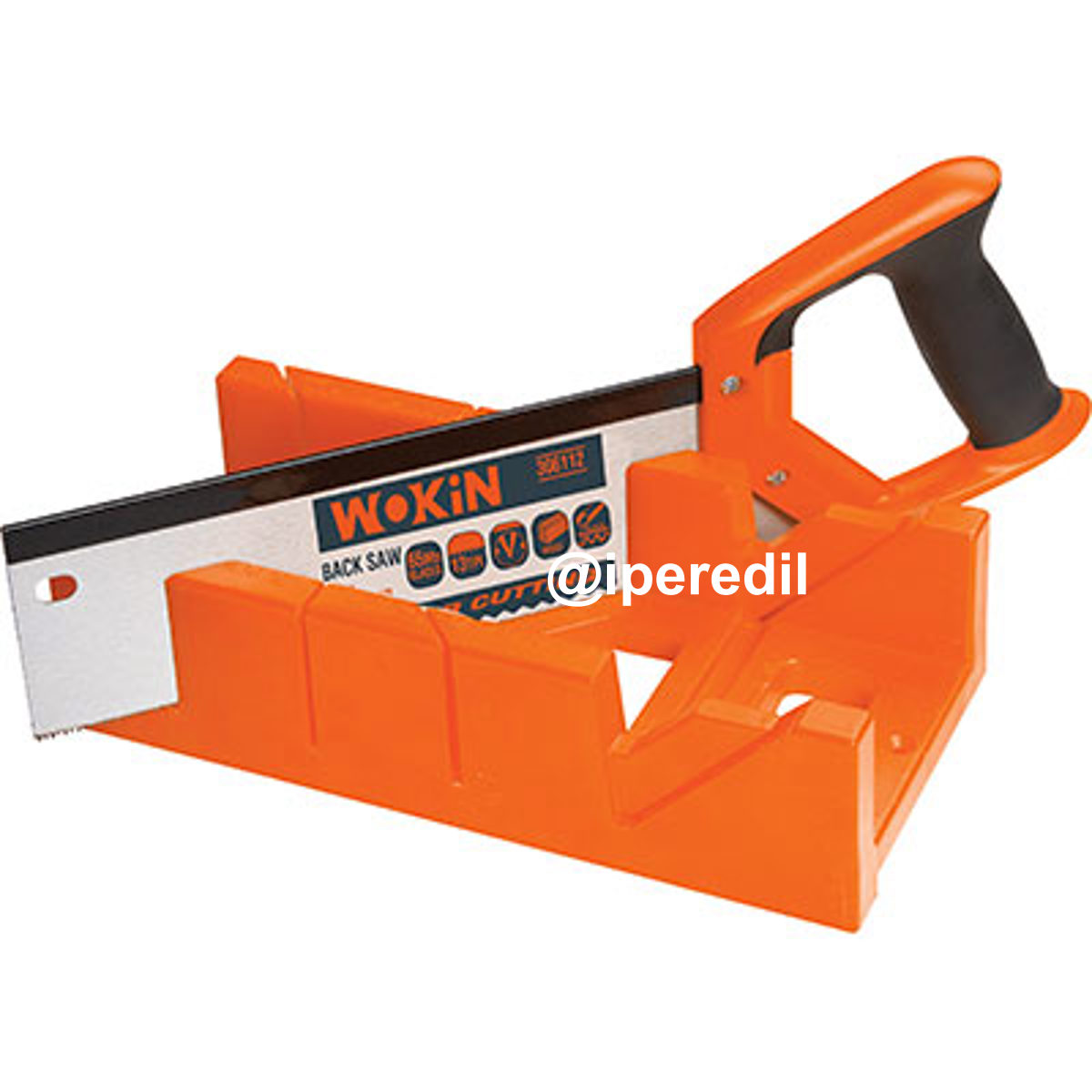 DIMA ABS E SEGA TAGLIACORNICE 306112 WOKIN SEGA A DORSO CM 30 45/90