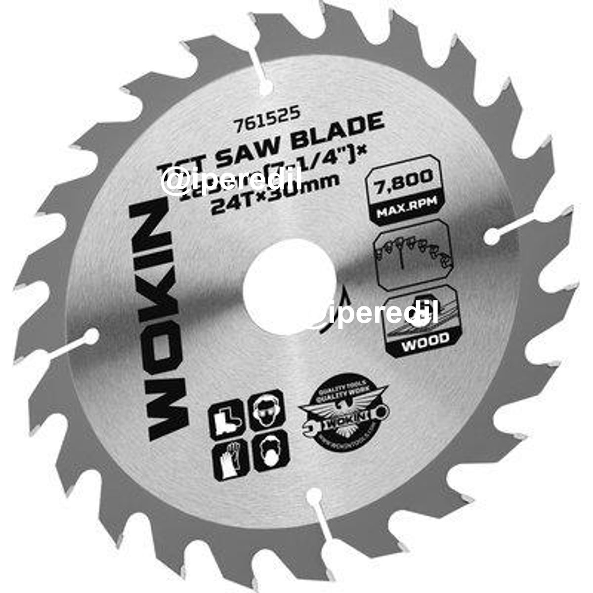 LAMA CIRCOLARE X LEGNO 761545 WOKIN MM 185X30 DENTI 40 - 07006202