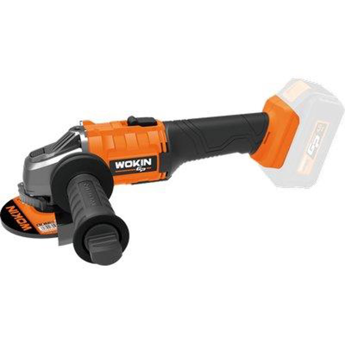 SMERIGLIATRICE ANG BATTERIA GP20V 623445 WOKIN VOLT 20 MM 115 SOLO CORPO MACCHINA