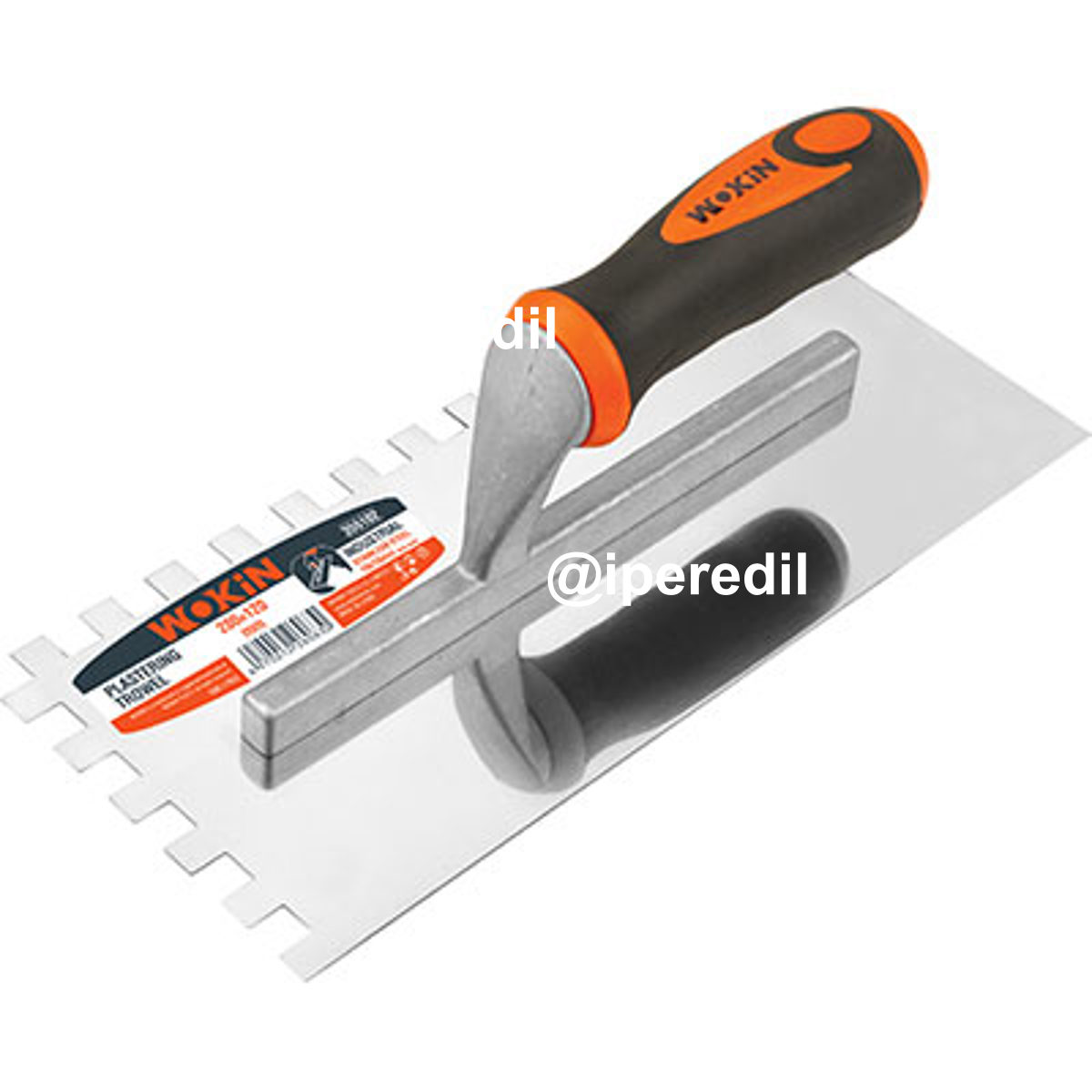 FRATTONE ACCIAIO DENTATO 355102 WOKIN BASE ACCIAIO D.MM 10X10 MM 280X120