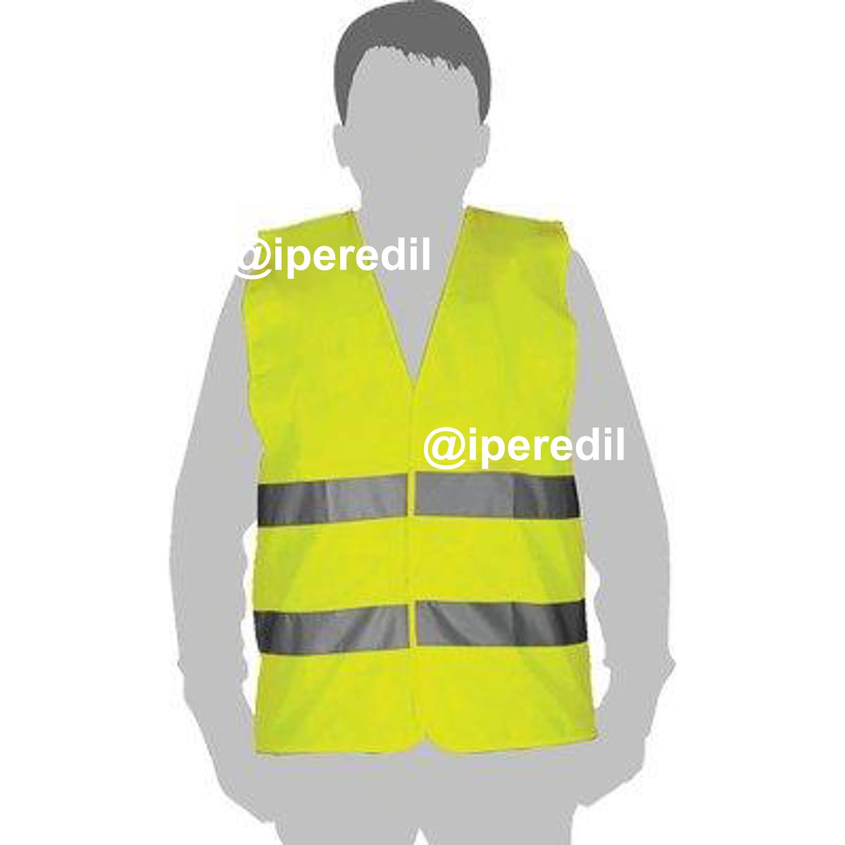 GILET ALTA VISIBILITA GIALLO 4520 WOKIN TAGLIA L 452002