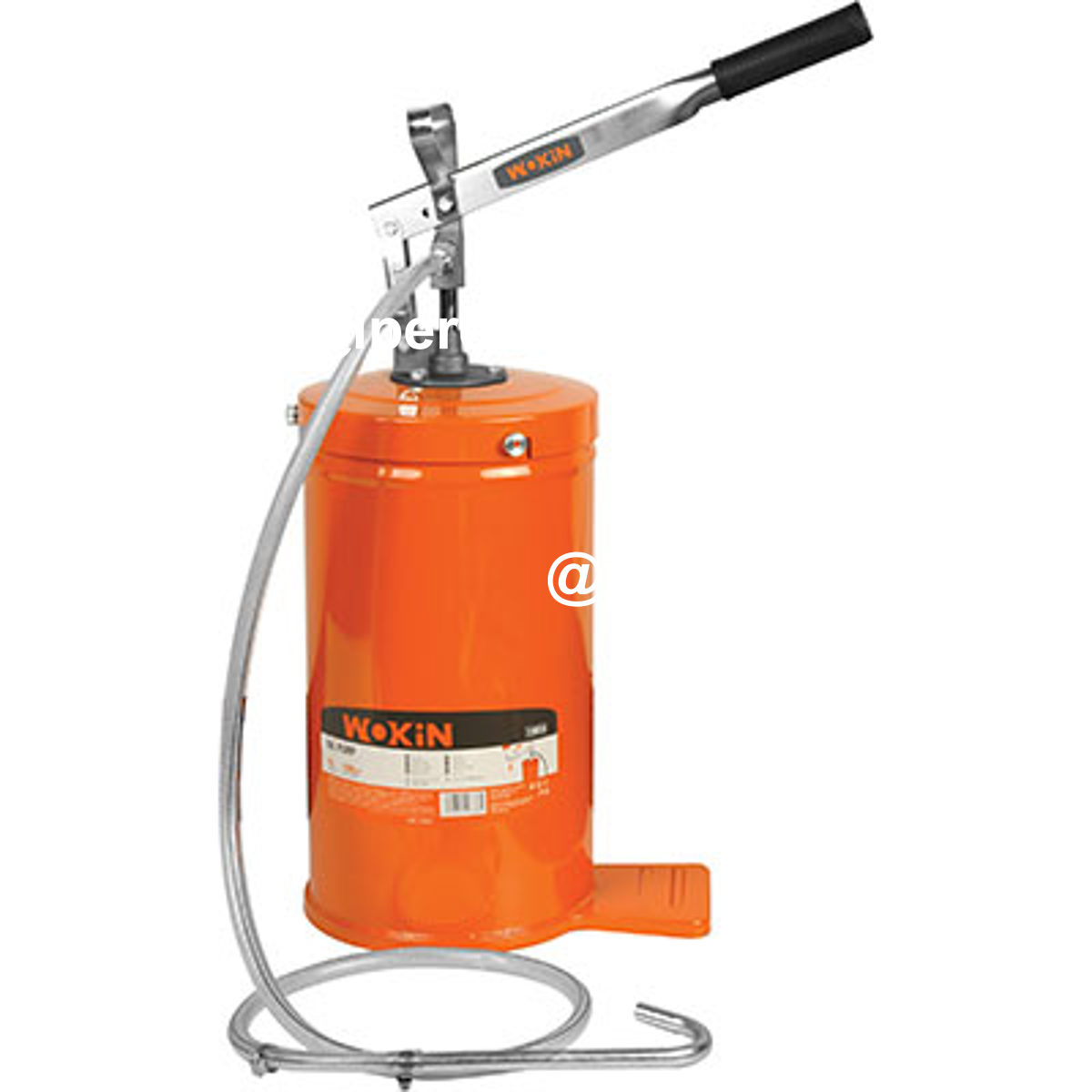POMPA OLIO MANUALE 729610 WOKIN ACCIAIO MM 180X380 LT 16 TUBO MT 1,5