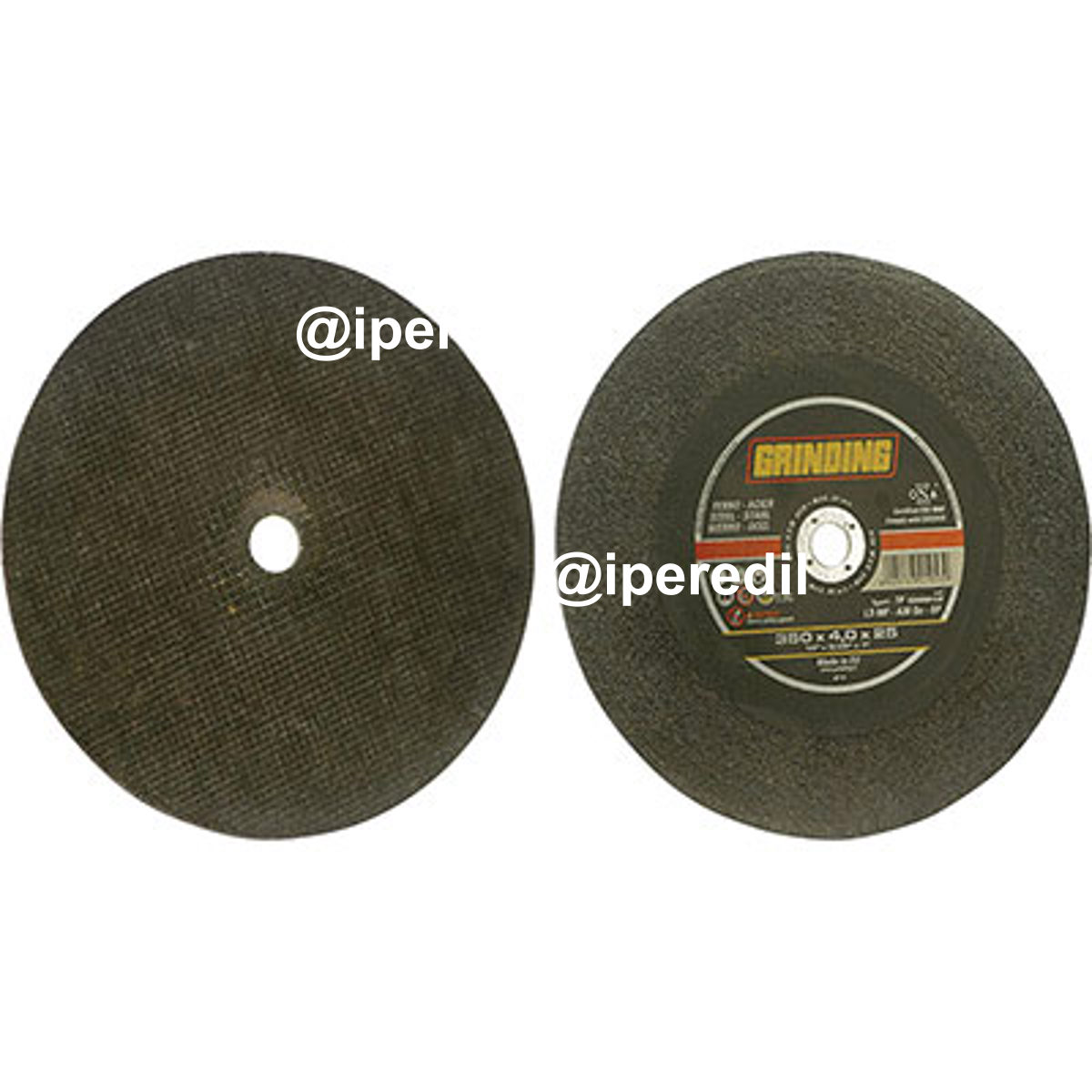 DISCO ABRASIVO TAGLIO FERRO GRINDING MM 300X30 H.MM 3,5 - 07132530