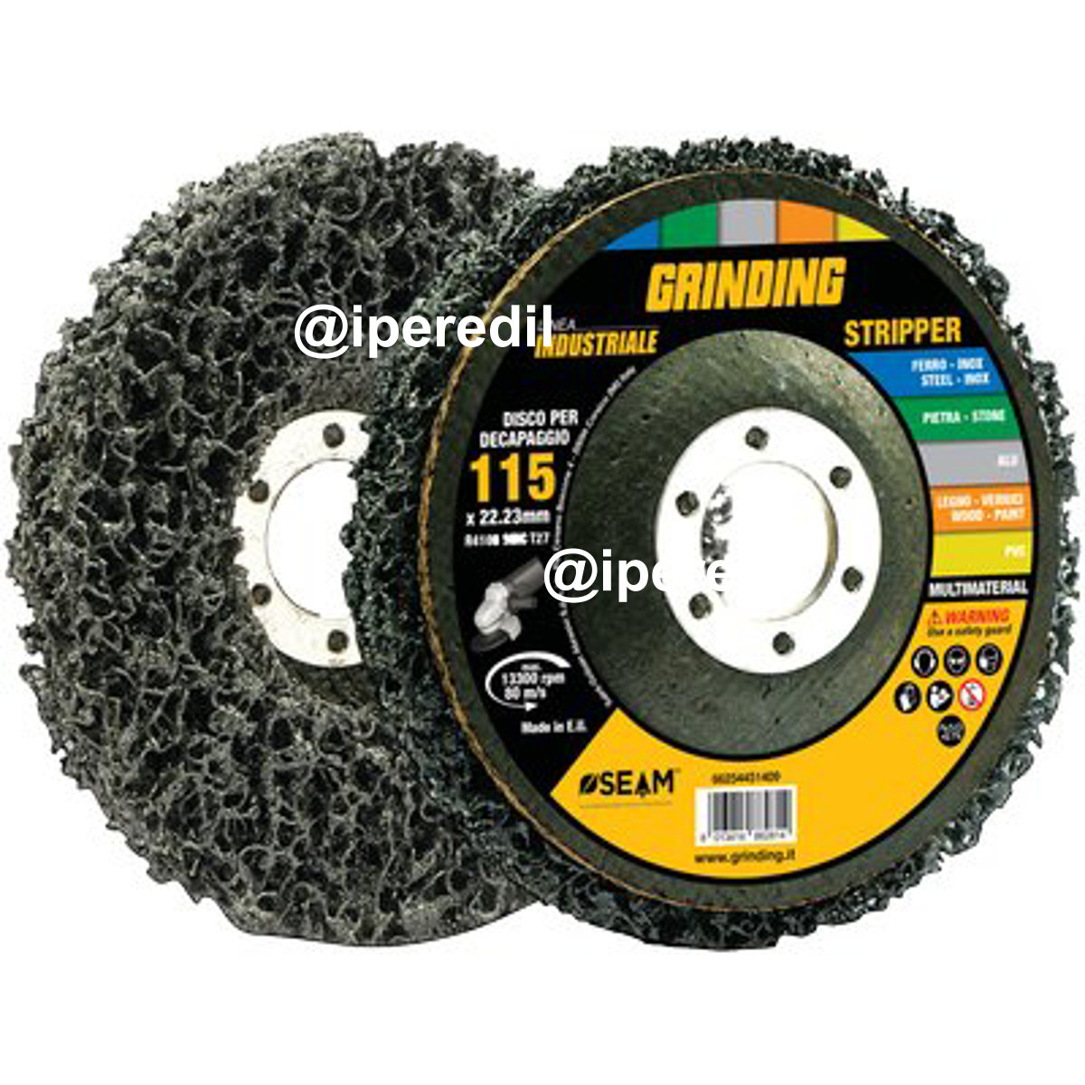 DISCO STRIPPER MULTIMATERIALE INDUSTRIAL GRINDING MM 115X22,2 - 07132860
