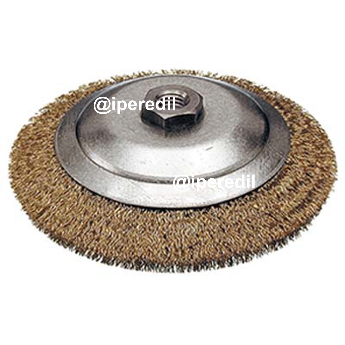 SPAZZOLA ACCIAIO CONICA + FILETTO CEBO MM 90 F.M14 - 07137760