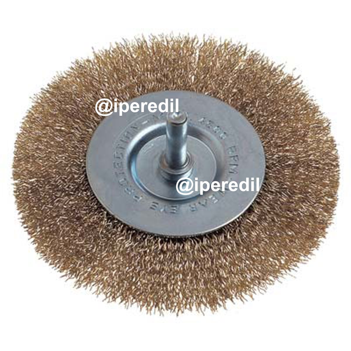 SPAZZOLA ACCIAIO CIRCOLARE + GAMBO PG 475.00 MM 100 G.MM 6X25 - 07137825