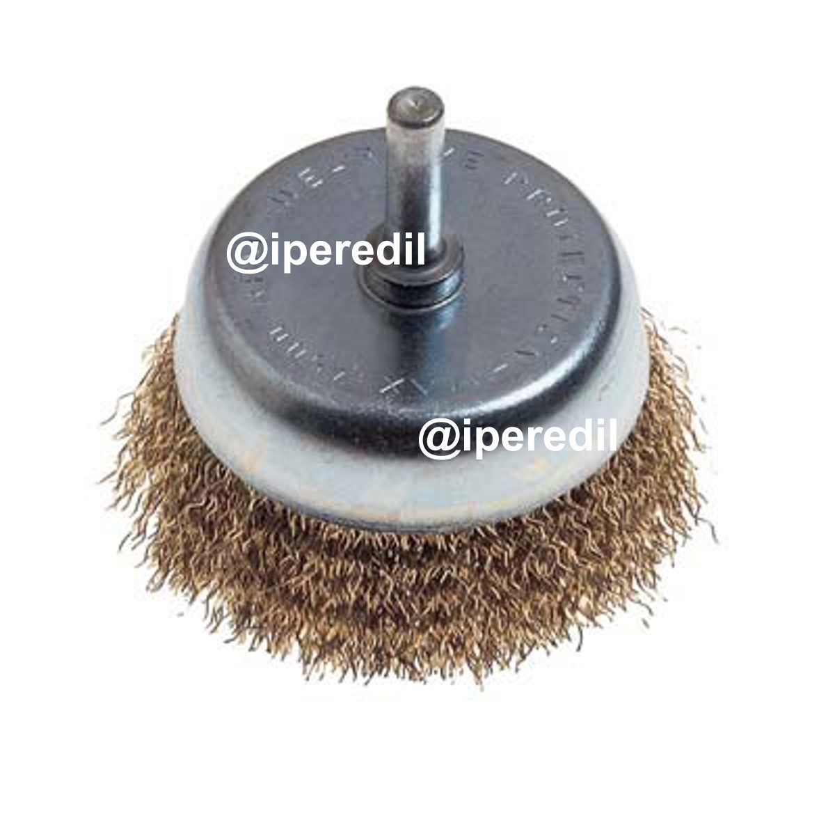 SPAZZOLA ACCIAIO A TAZZA + GAMBO PG 480.00 MM 50 G.MM 6X25 - 07138500