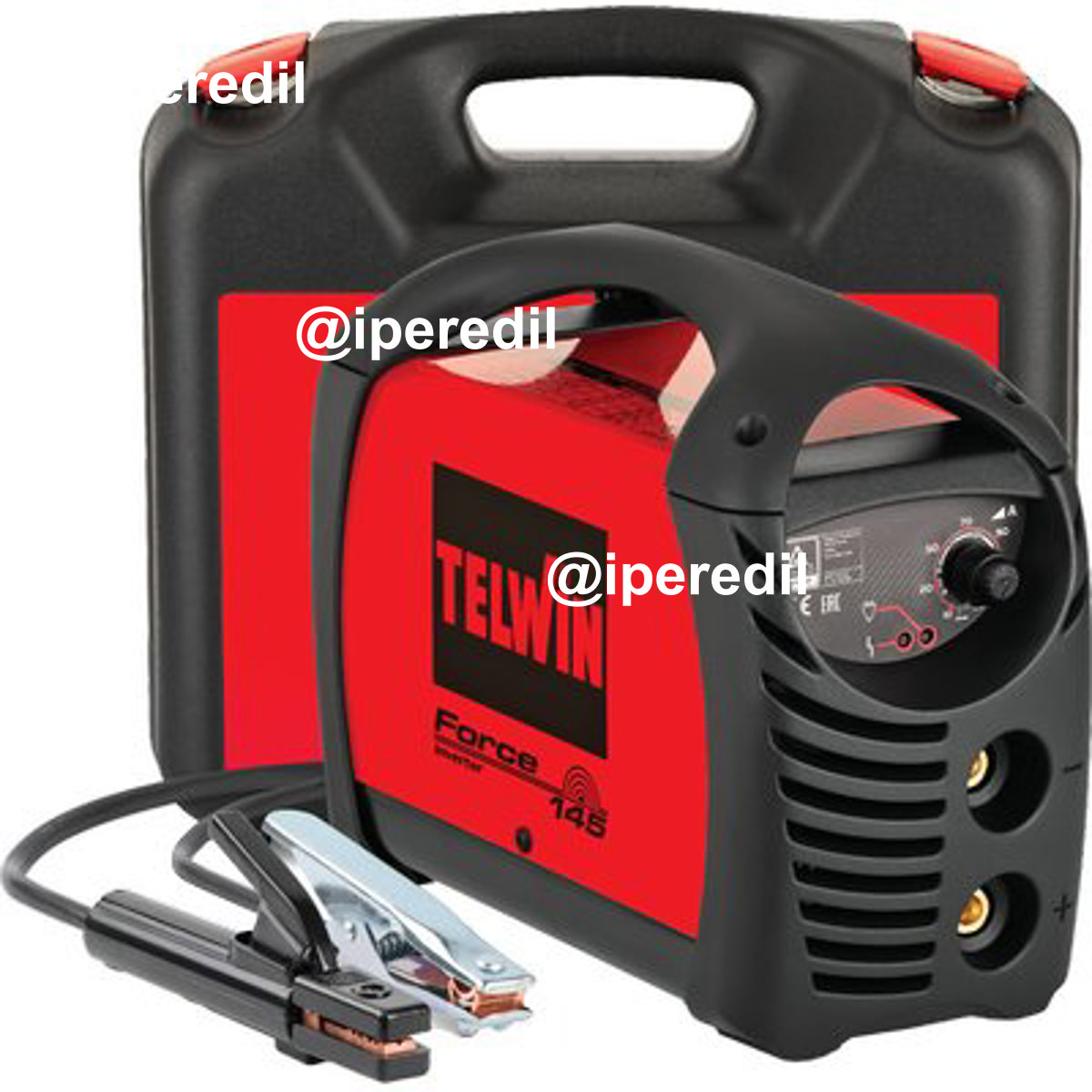 SALDATRICE INVERTER FORCE 145 TELWIN VOLT 230 A 125 ACCESSORIATA - 07141023