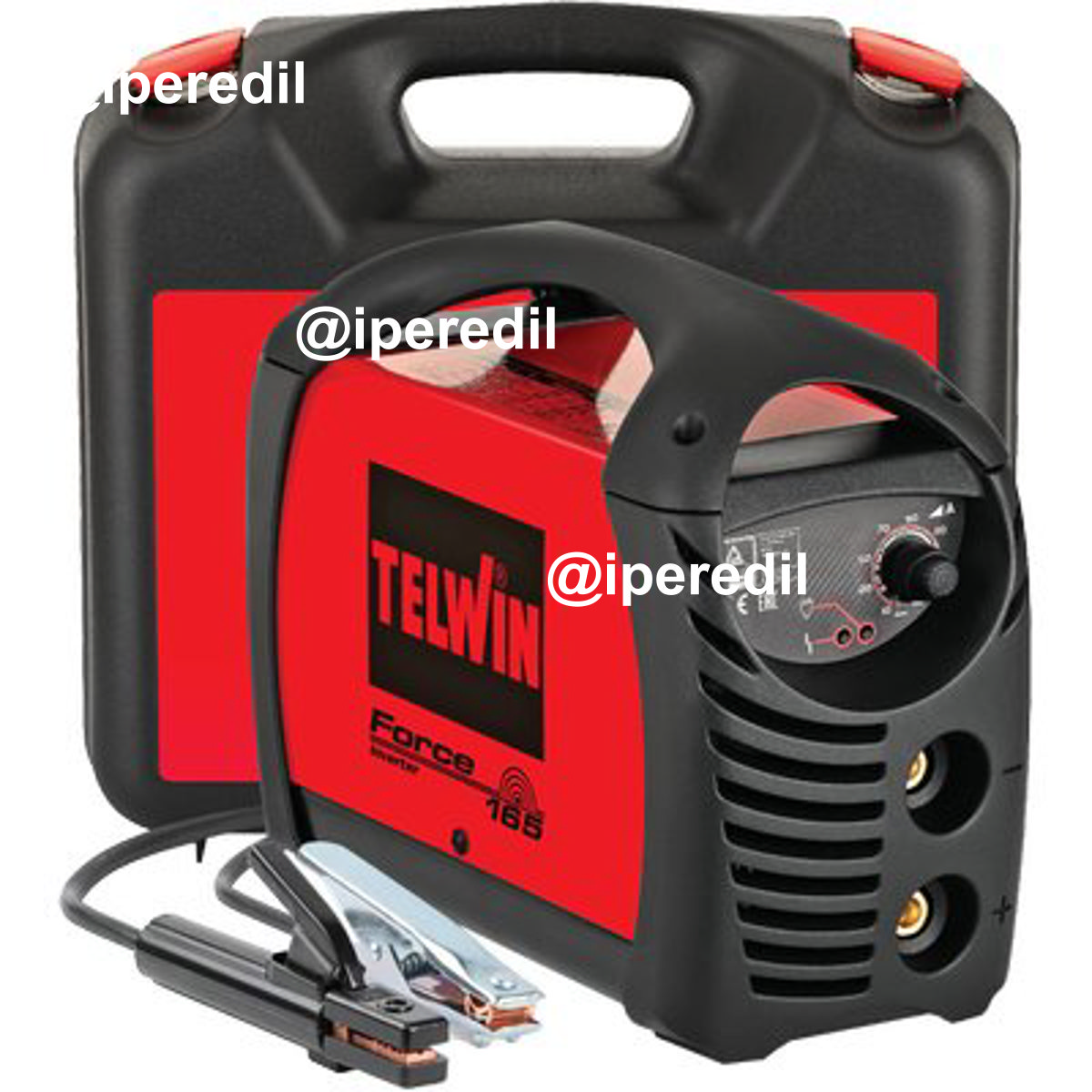 SALDATRICE INVERTER FORCE 165 TELWIN VOLT 230 A 150 ACCESSORIATA