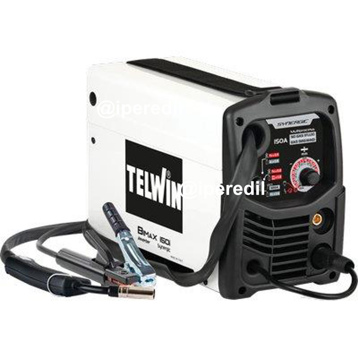 SALDATRICE INVERTER BIMAX 150I SYNERGIC TELWIN VOLT 230 A 150 MIG-MAG FLUX MMA ACCESSORIATA - 07141036