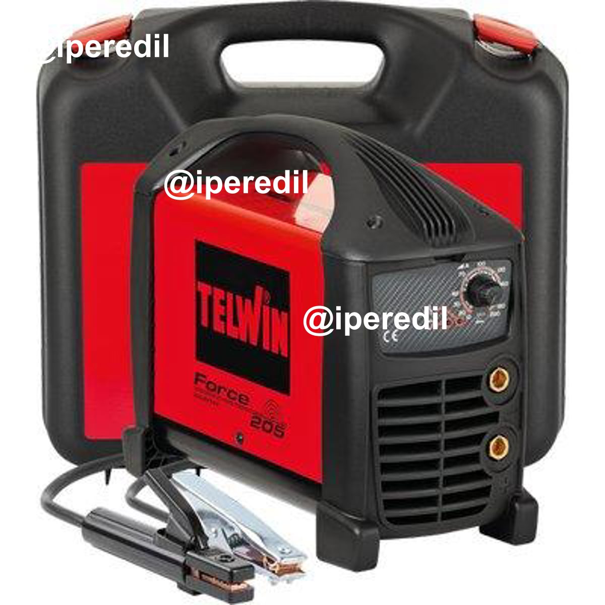 SALDATRICE INVERTER FORCE 205 TELWIN VOLT 230 A 200 ACCESSORIATA - 07141037