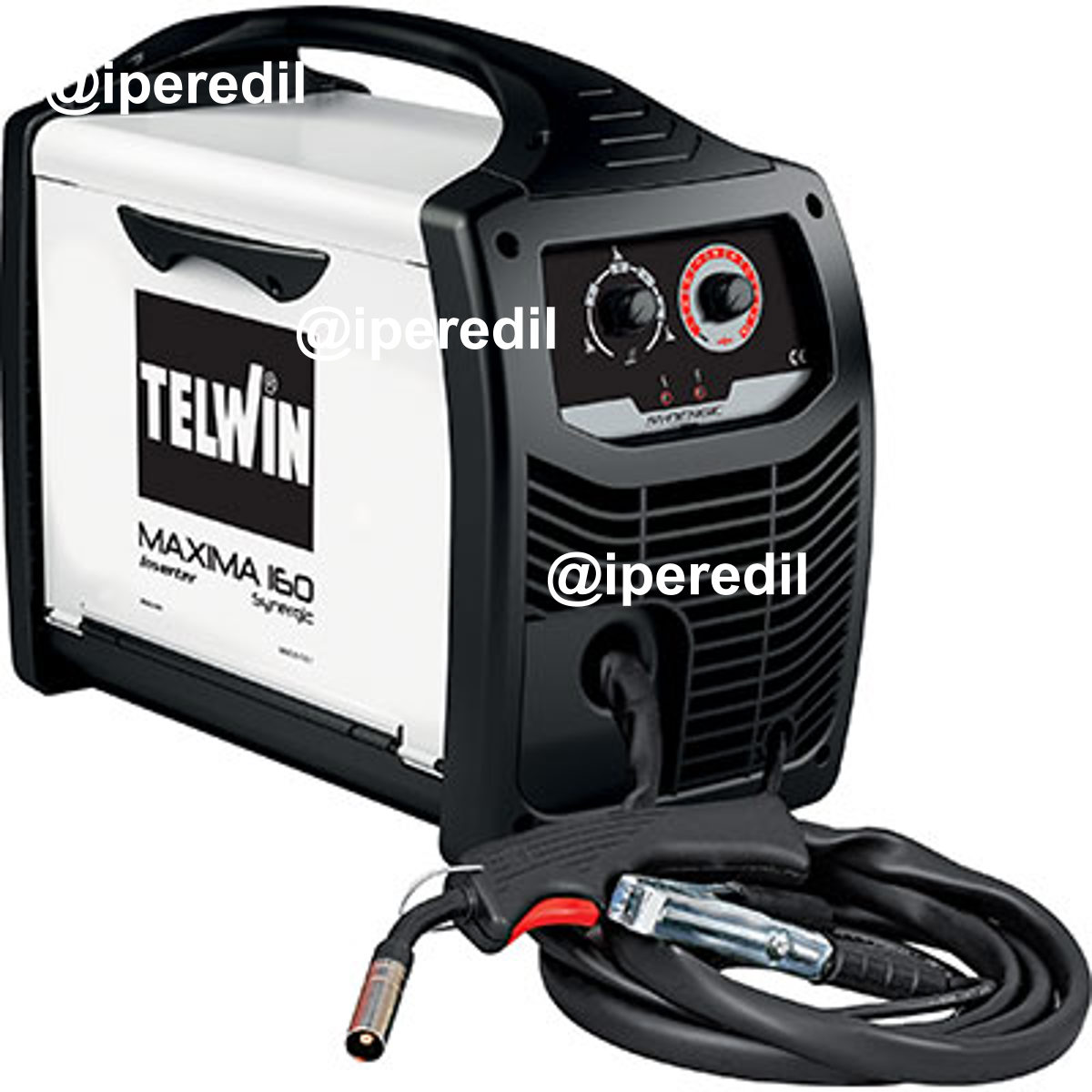 SALDATRICE FILO MAXIMA 160 SYNERGIC TELWIN VOLT 230 A 115 ACCESSORIATA