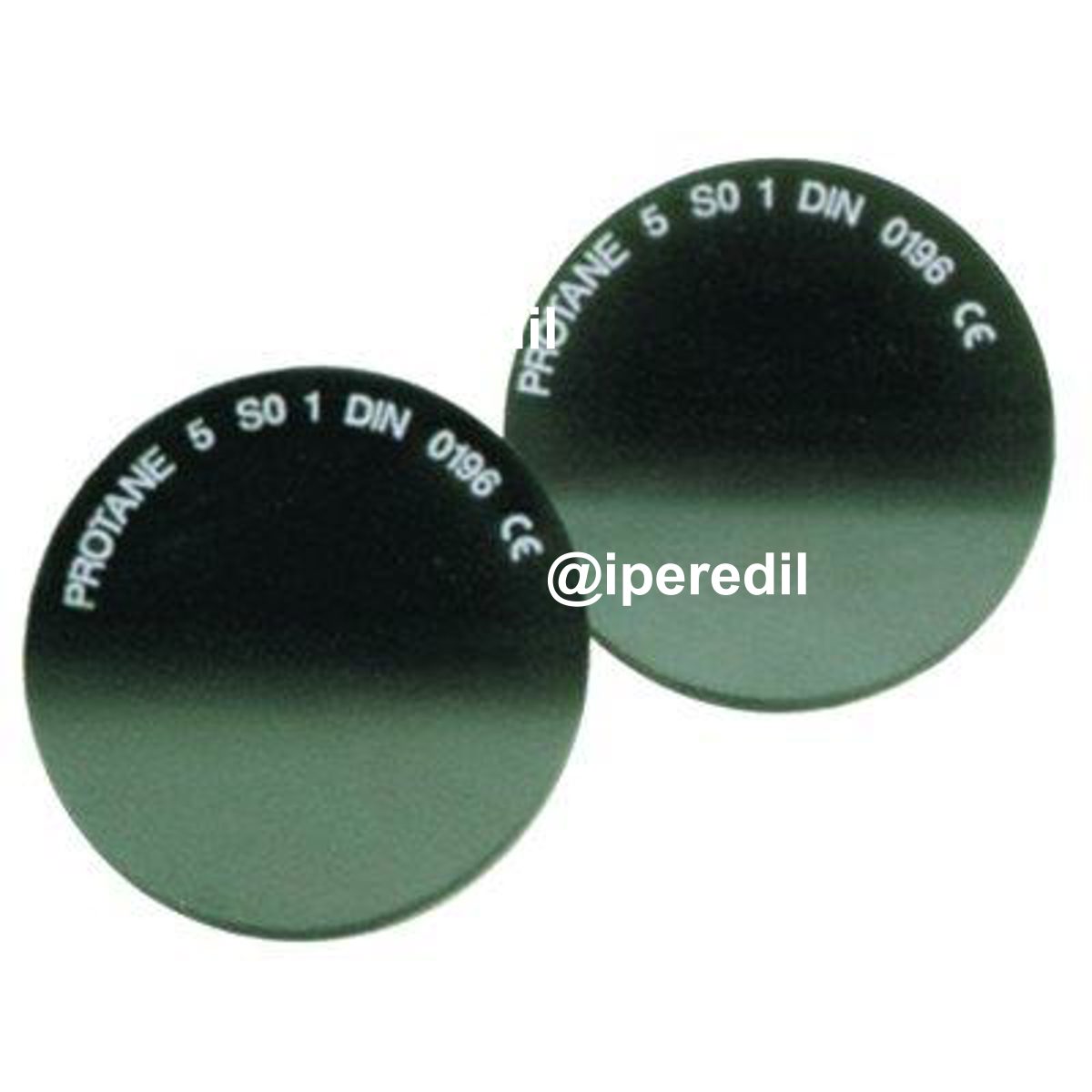 LENTI TONDE LENS-LVE X OCCHIALI ADLER V SACIT VERDI MM 50X3 DIN 5 CF=PZ 2 - 07146249