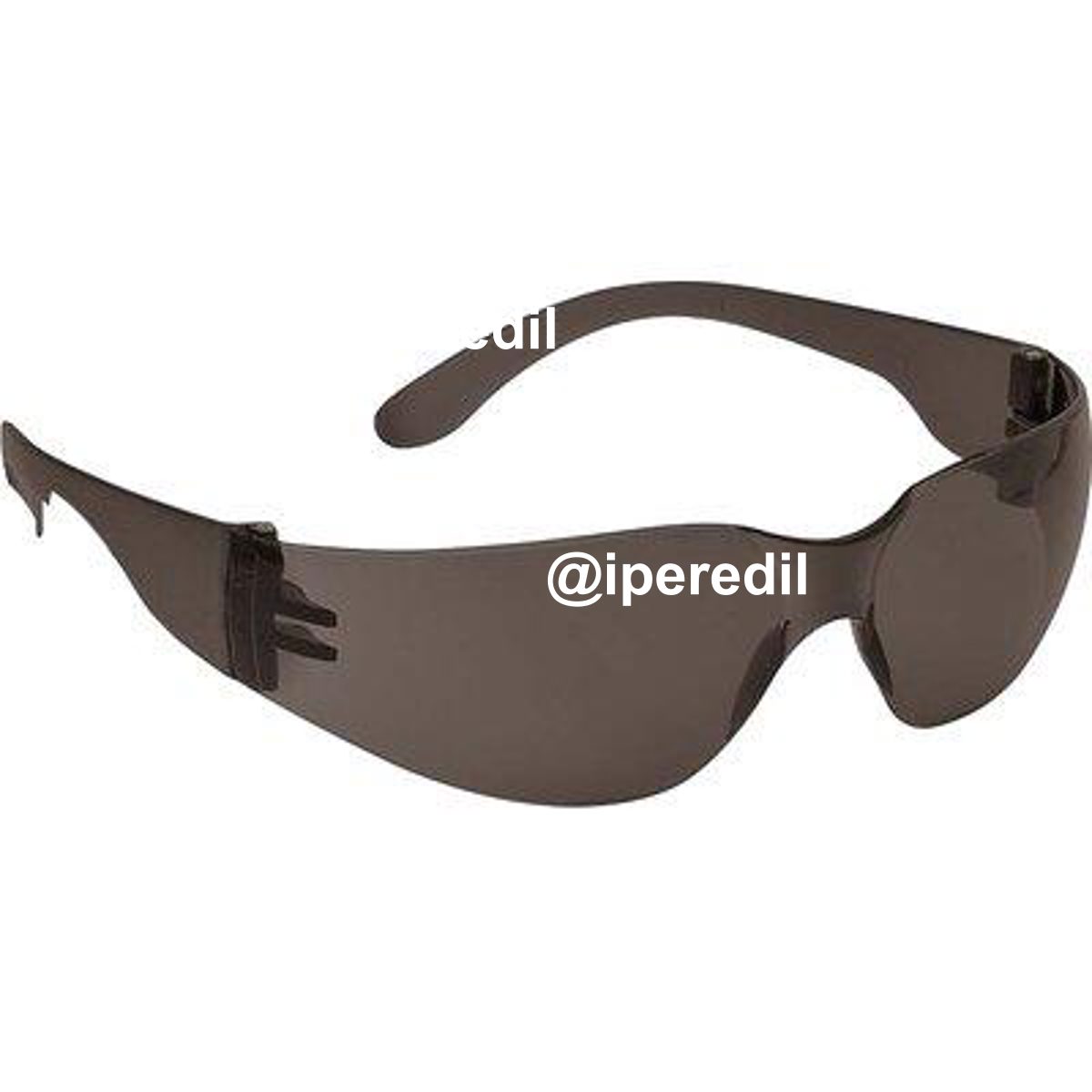 OCCHIALE SICUREZZA ECOVISION PC ANTIGRAFFIO LENTE GRIGIO SCURO