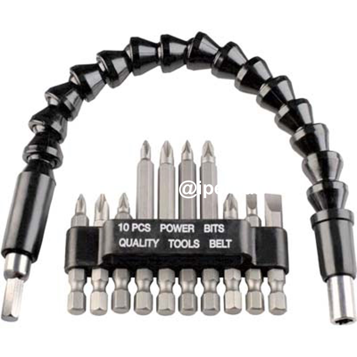 INSERTI + PORTAINSERTO LUNGO X AVVITATORE EINHELL CON ALBERINO FLESSIBILE MM 300 NR 11