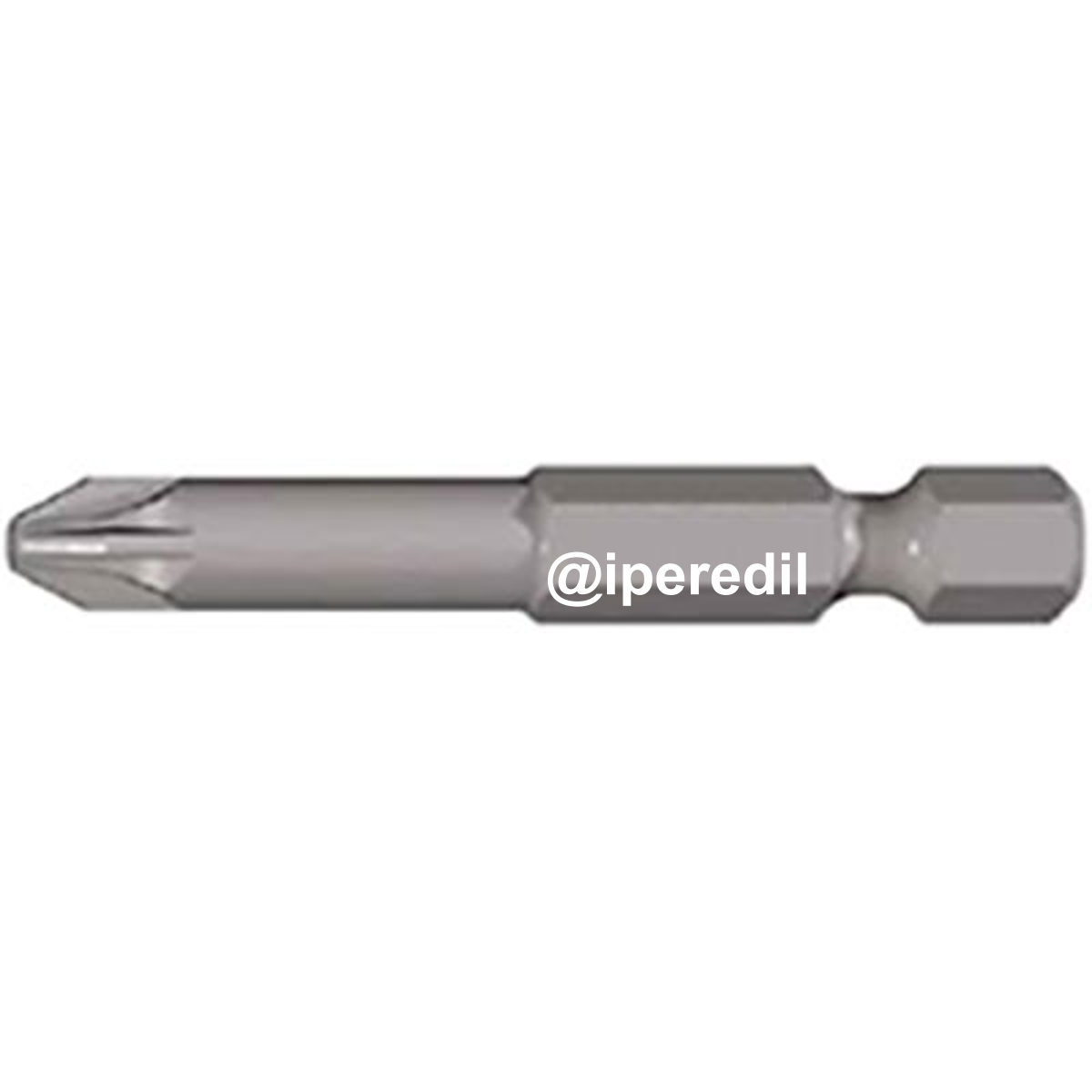 INSERTO CROCE POZIDRIV LUNGO X AVV KRINO PZXMM 2X50 CF=PZ 5