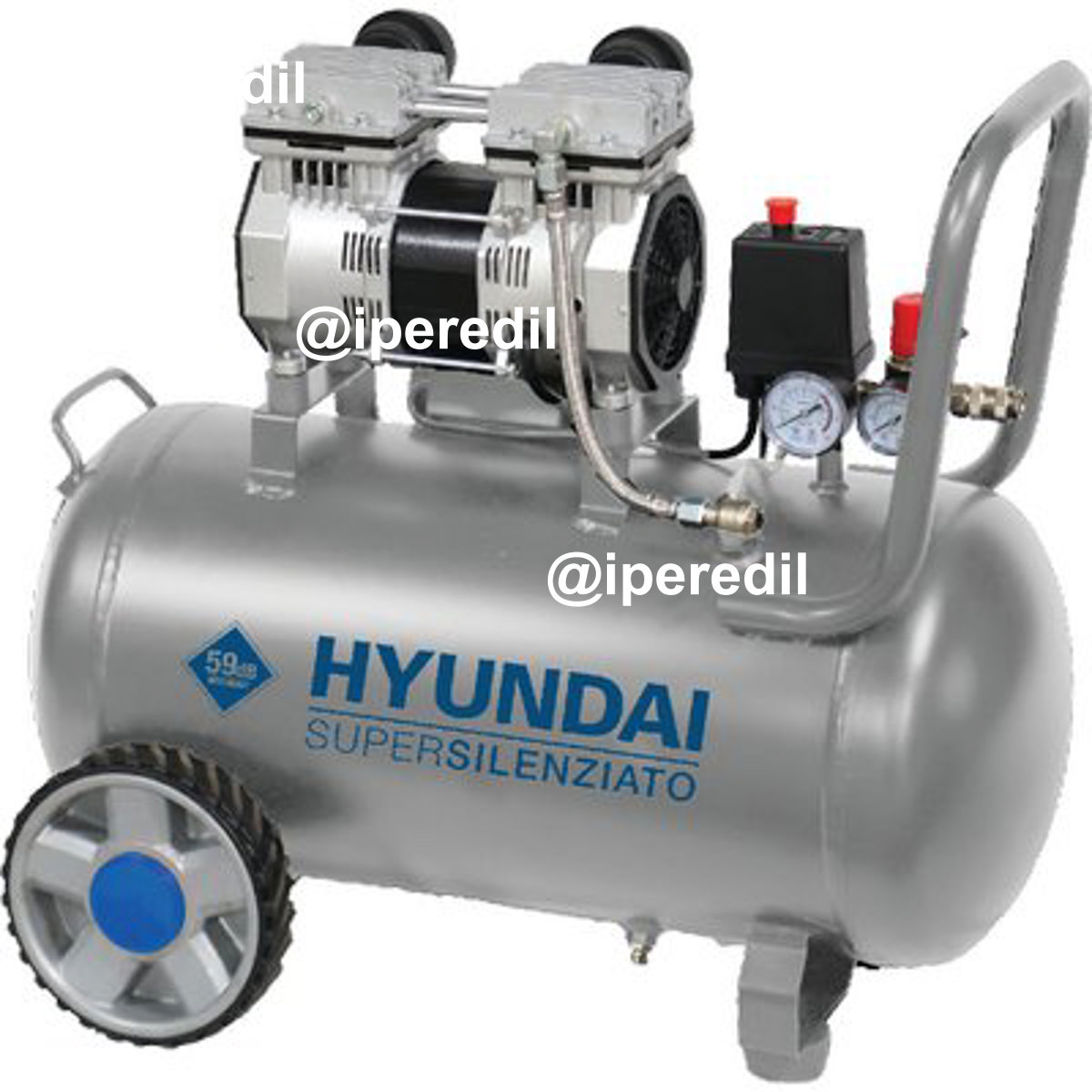 COMPRESSORE AC SILENZIATO 65703 HYUNDAI SECCO LT 50 HP 1,5
