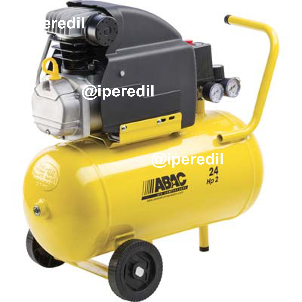 COMPRESSORE AC COASSIALE POLE POSITION B20 ABAC LUBRIFICATO LT 24 HP 2,0 - 07321212