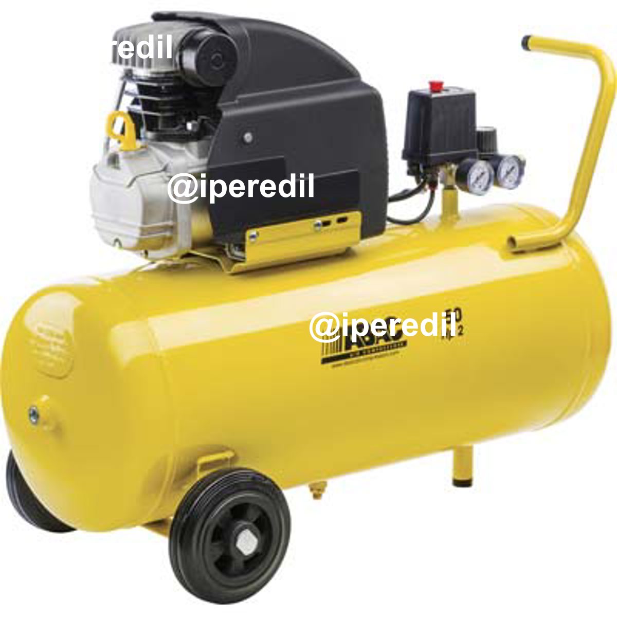 COMPRESSORE AC COASSIALE MONTECARLO B20 ABAC LUBRIFICATO LT 50 HP 2,0 - 07321214