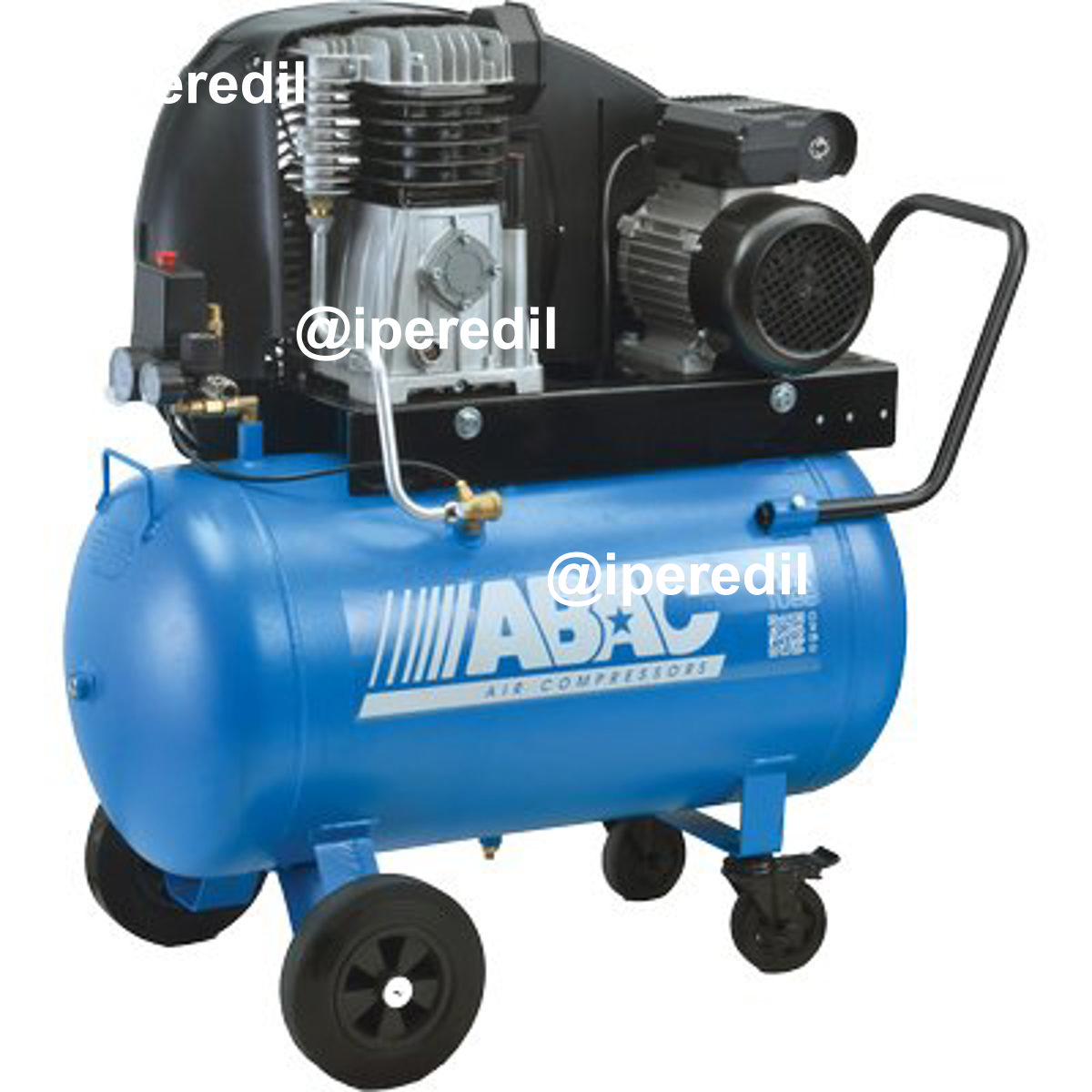 COMPRESSORE AC A CINGHIA A29B/90 CM2 ABAC LUBRIFICATO LT 90 HP 2,0 MONOFASE