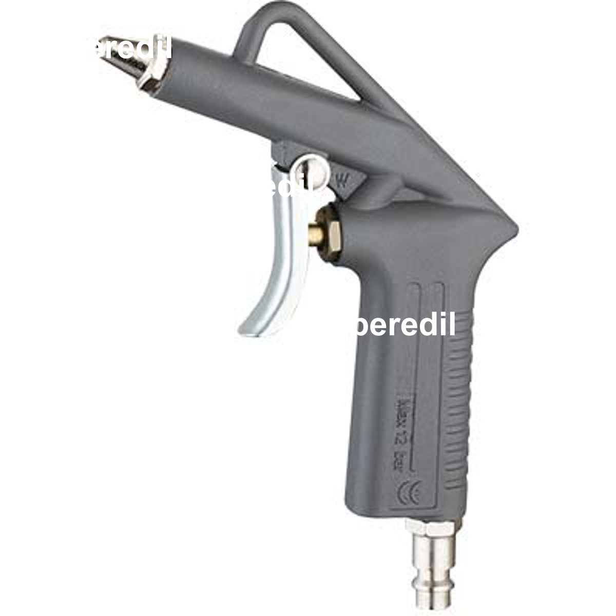 PISTOLA SOFFIAGGIO AC CORTA ATTACCO RAPIDO EFFE ALLUMINIO NICHELATO - 07326911