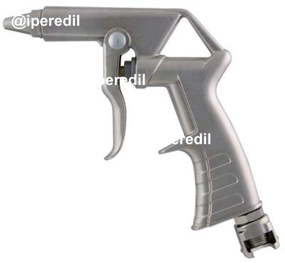PISTOLA SOFFIAGGIO AC CORTA CAPETTATO 25/B1 ANI ALLUMINIO NICHELATO - 07326914