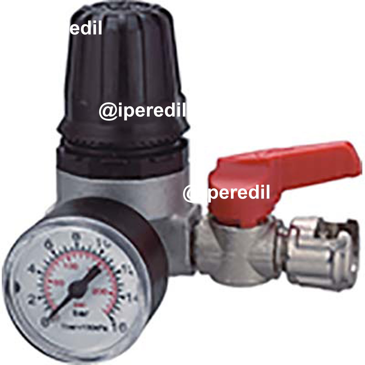 REGOLATORE PRESSIONE AC 31/A4 ANI ATTACCO 1/4F 1 USCITA + MANOMETRO