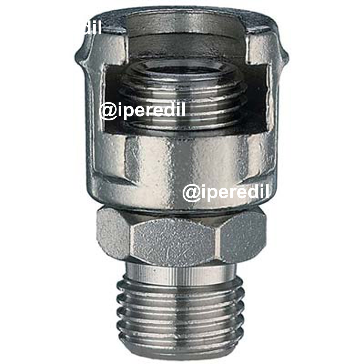 RACCORDO F.MASCHIO DADO CAPETTATO AC 11/A-B ANI 1/4M - 07327651