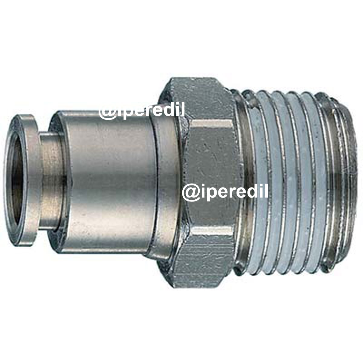 RACCORDO DRITTO AUTO FILETTO MASCHIO AC 50/A ANI MM 10X1/4M - 07327704