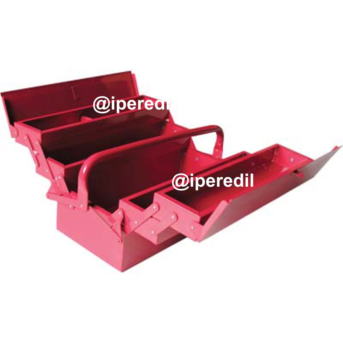 CASSETTA PORTAUTENSILI METALLICA EFFE 5 SCOMPARTI CM 46X20 H.CM 20