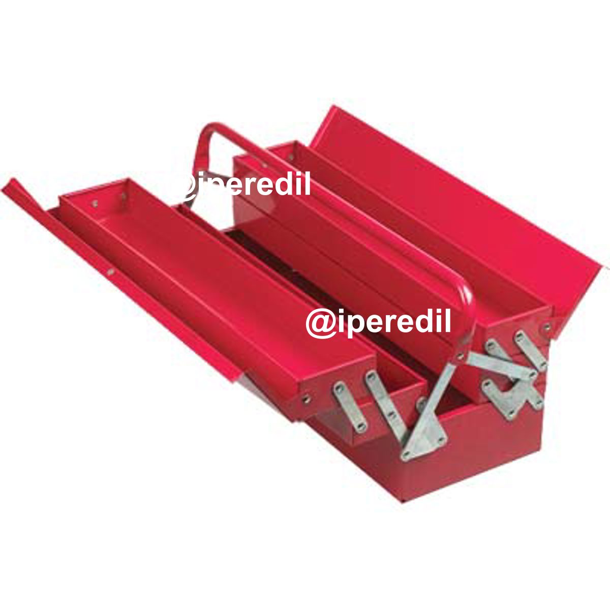 CASSETTA PORTAUTENSILI METALLICA EFFE 5 SCOMPARTI CM 53X20 H.CM 20