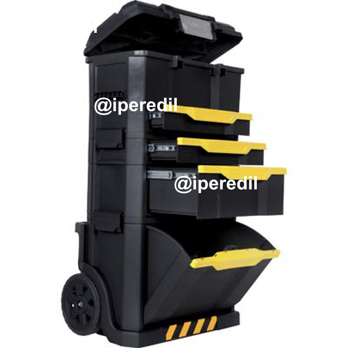 MOBILE PORTAUTENSILI 3 IN 1 SU RUOTE STANLEY CM 48X34 H.CM 86 1-79-206