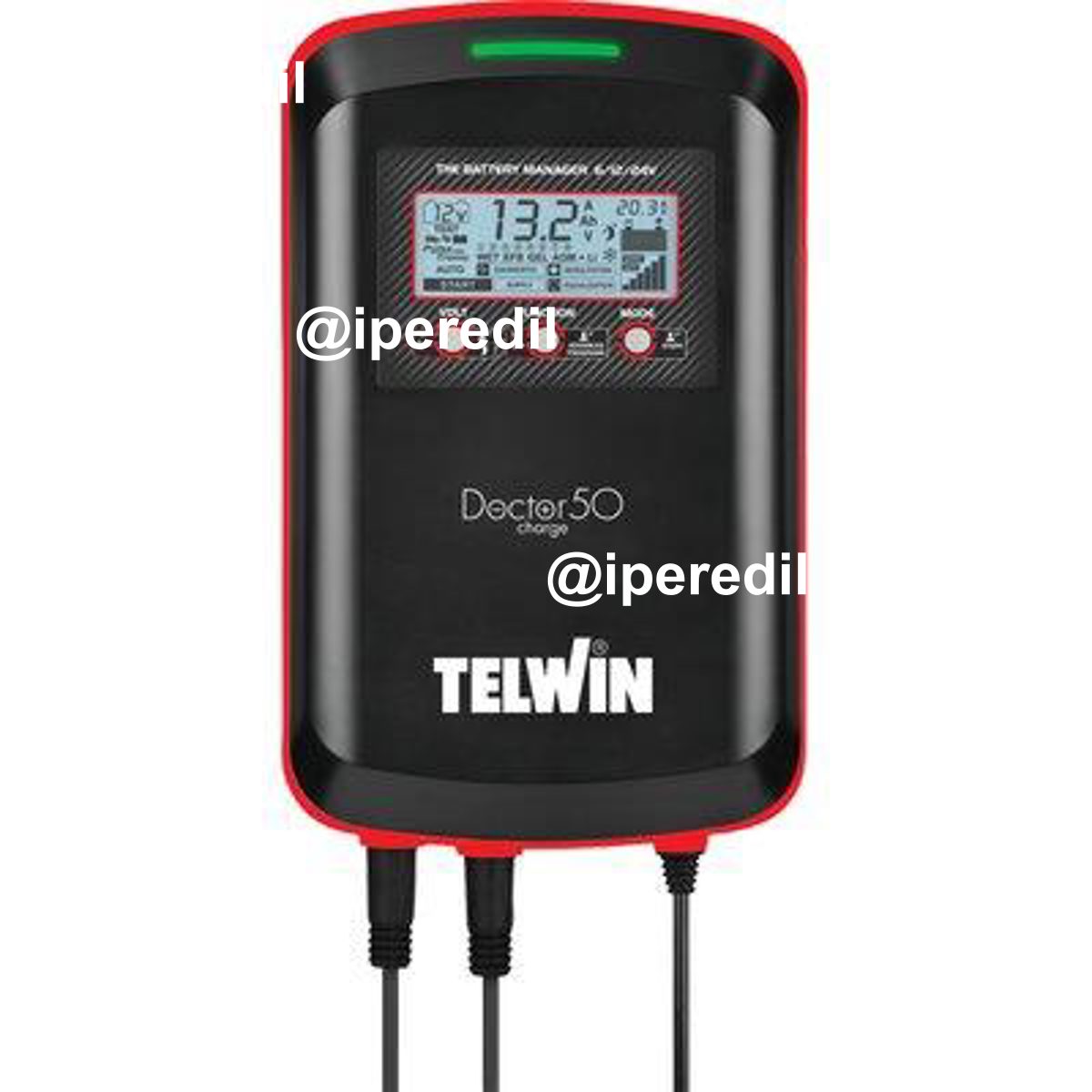 CARICABATTERIA DIAGNOSTICO DOCTOR CHARGE 50 TELWIN VOLT 6/12/24 AH 45/45/23