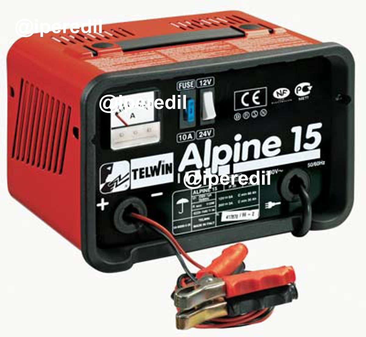CARICABATTERIA ALPINE 15 TELWIN VOLT 12/24 AH 60-30/115-40 - 07341022