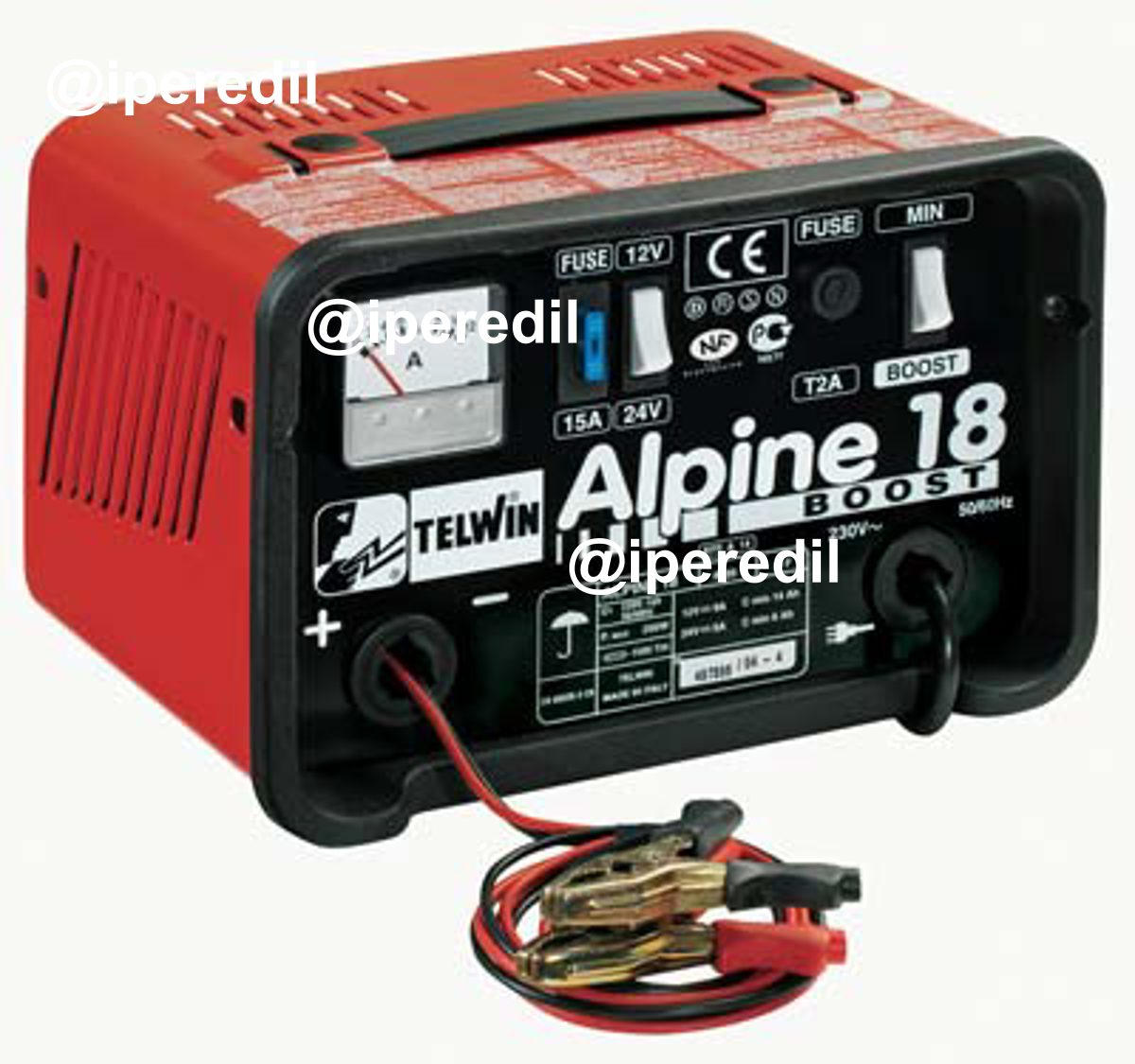 CARICABATTERIA ALPINE 18 TELWIN BOOST VOLT 12/24 AH 14-6/185-90 - 07341024