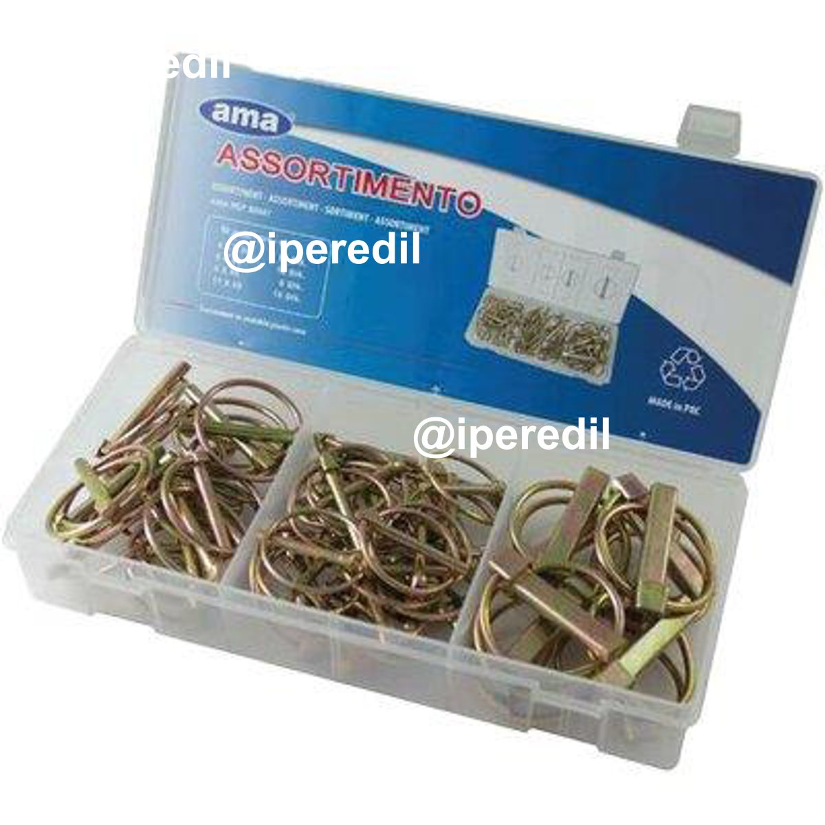 COPIGLIA A SCATTO IN KIT SELF MM 4,5/11 CF=PZ 50