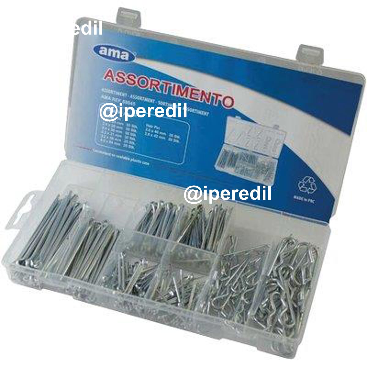 COPIGLIA IN KIT SELF MM 1,6/4 - 2/2,8 CF=PZ 260