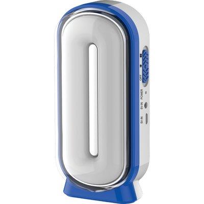 LAMPADA ANDROMEDA 1 LUCE QUADRA RICARICABILE LUMEN 270 CM 6 H.CM 14,5